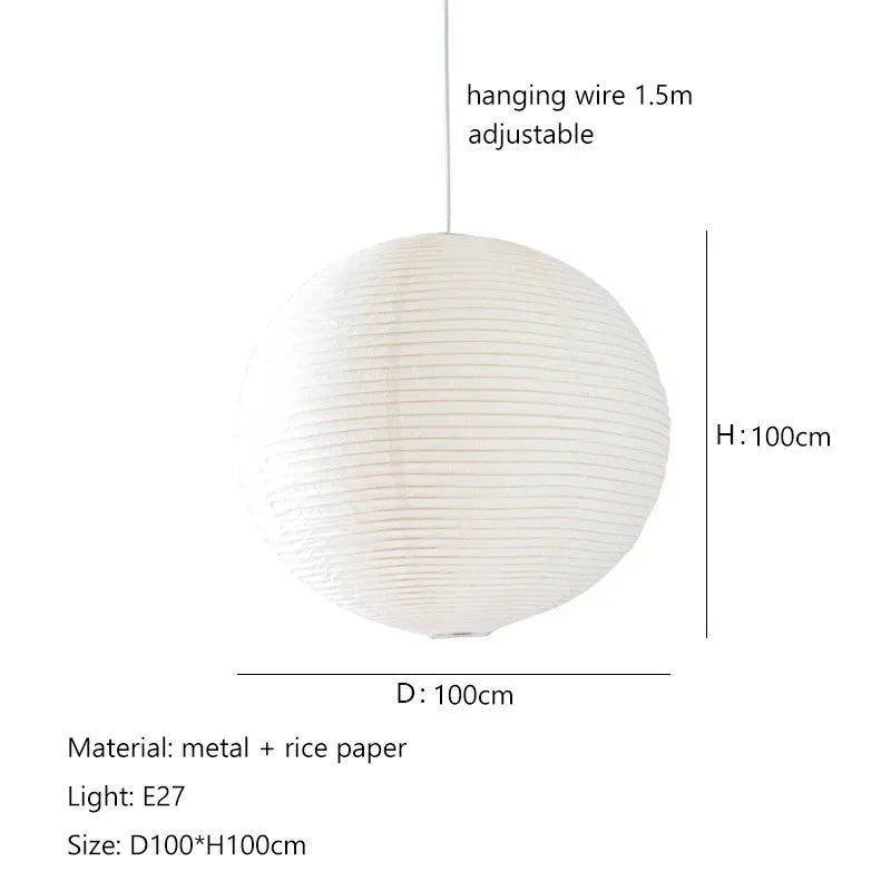 D100cm Paper Pendant Light, catalog view 14