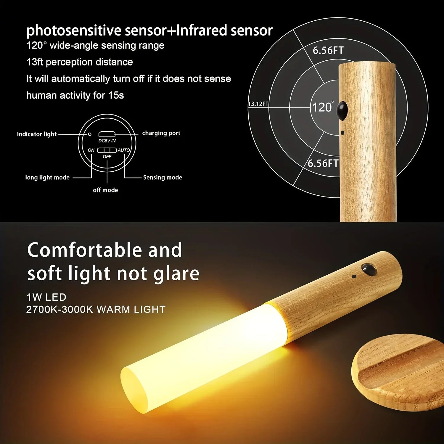 Walnut Wall Sconce, catalog view 2