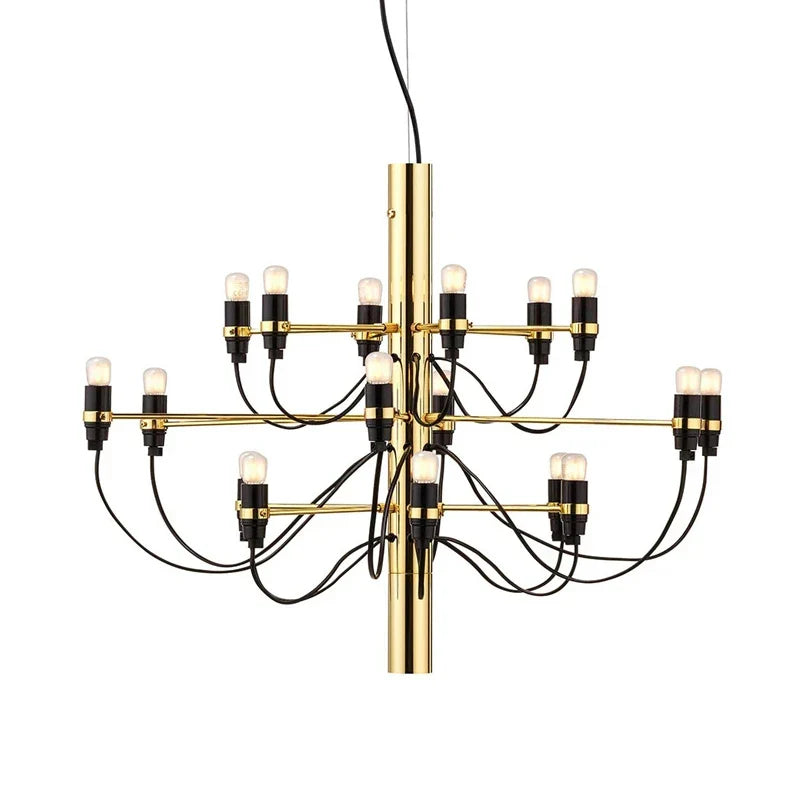 18 heads Brass Brass Pendant Light, catalog view 19