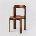 Rey Style Wooden Dining Chair – Swiss-Inspired Solid Wood Chair