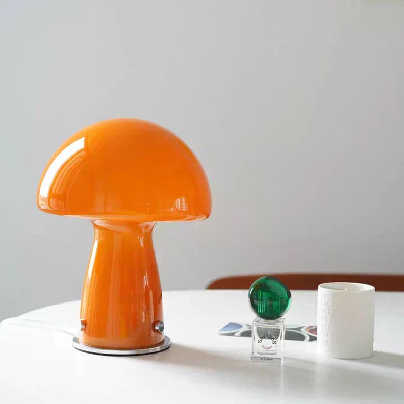Orange Polished Chrome Table Lamp, catalog view 4