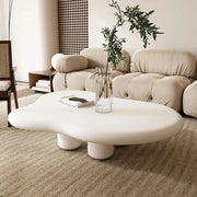 Organic Freeform Wood Coffee Table — view 1