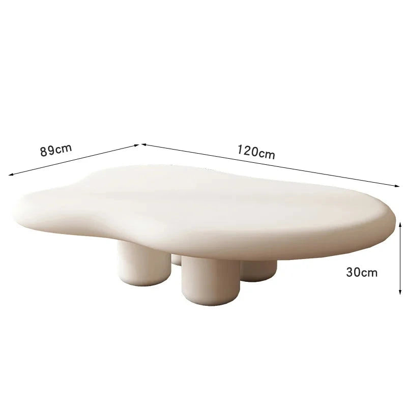 Organic Freeform Wood Coffee Table — view 8