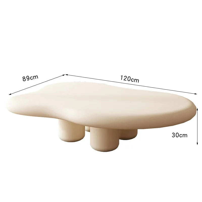 Organic Freeform Wood Coffee Table — view 9
