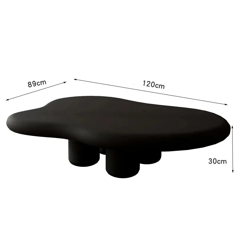 Organic Freeform Wood Coffee Table — view 10