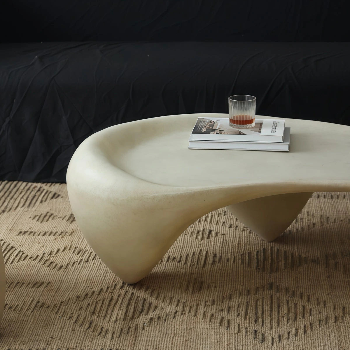 Sculptural Resin Coffee Table & Snail Chair Collection — view 10