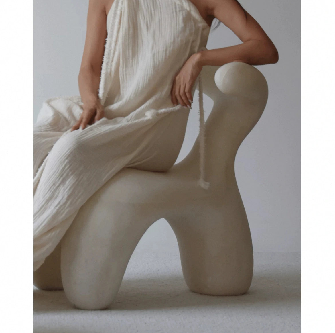 Sculptural Resin Coffee Table & Snail Chair Collection — view 14