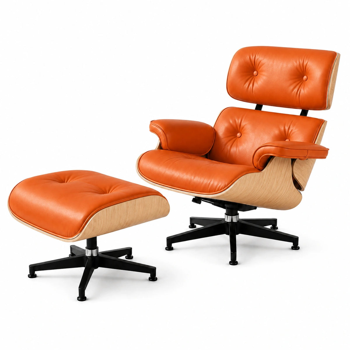 Lounge chair and ottoman appearance option
