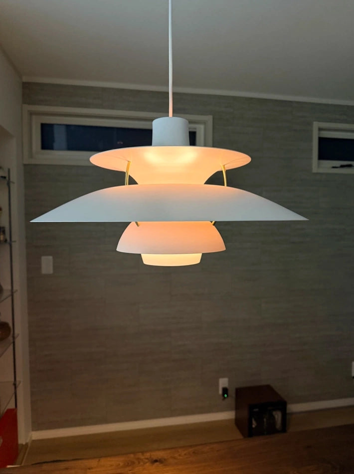 Layered Scandinavian Pendant Lamp in an interior setting
