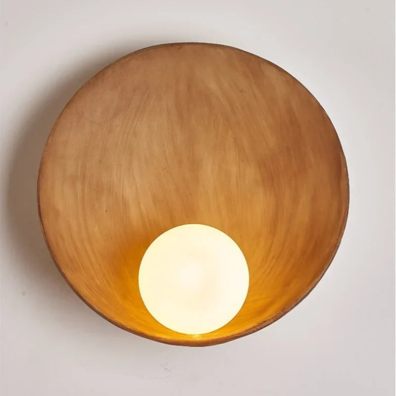 Brown Resin Wall Sconce, catalog view 2