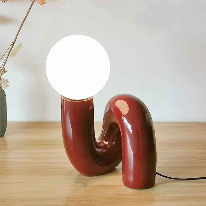 Burgundy Table Lamp, catalog view 10