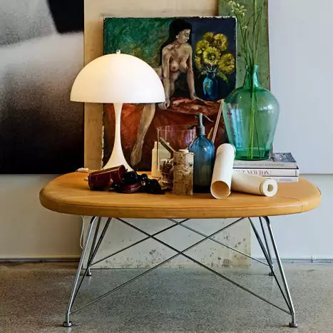 Pure White aluminum Table Lamp, catalog view 3