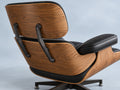 Lounge chair curved wood shell